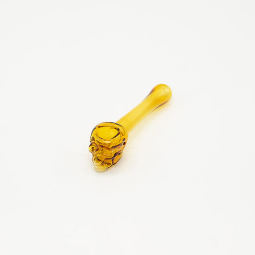 Glass Skull Dry Pipe The Bong Shop