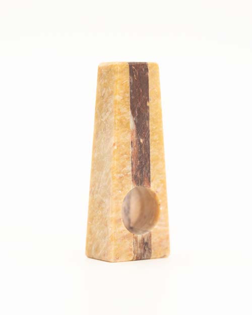 Coffin | Dry Pipe - Light & Dark Brown The Bong Shop