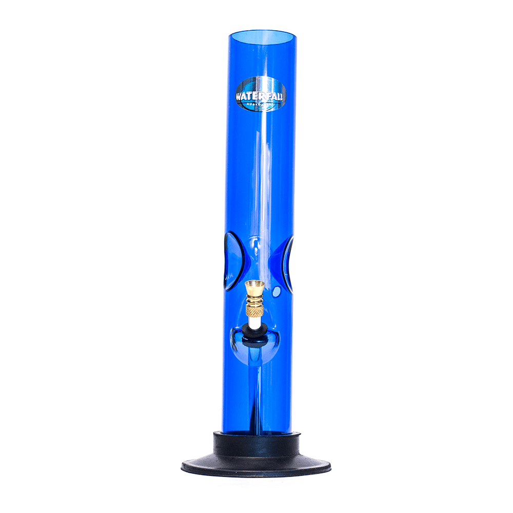 Acrylic Ice Bong - Blue Waterfall