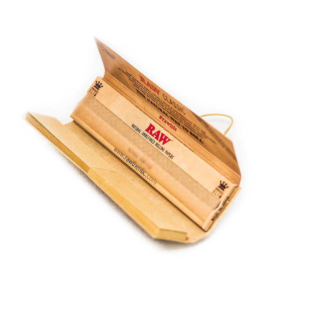 RAW - CONNOISSEUR - K/S SLIM + TIPS RAW