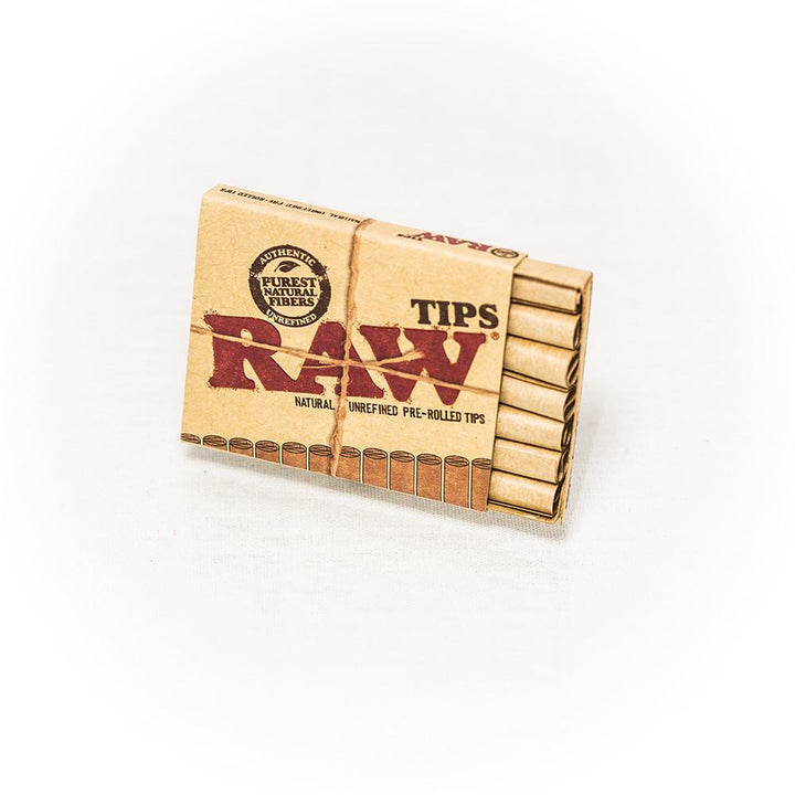 RAW - PREROLLED TIPS - 21/BOOKLET RAW