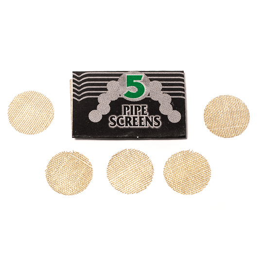 MESH - FLAT PIPE SCREENS (5 PACK) The Bong Shop