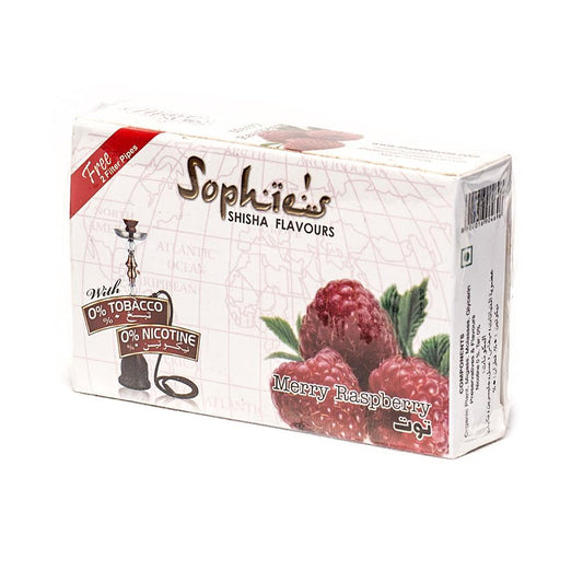 SOPHIES TOBACCO FREE MOLASSES MERRY RASPBERRY FLAVOUR The Bong Shop