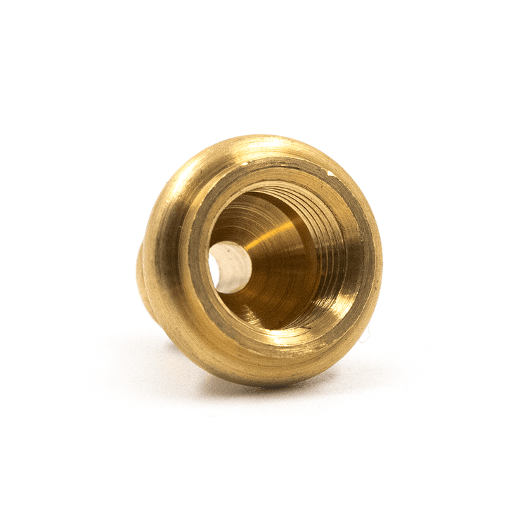 Brass Round Mouth Piece (Small) The Bong Shop