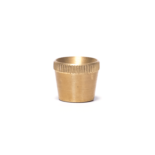 SMALL BRASS BONZA CONE 14.5mm diameter 12.5mm height The Bong Shop