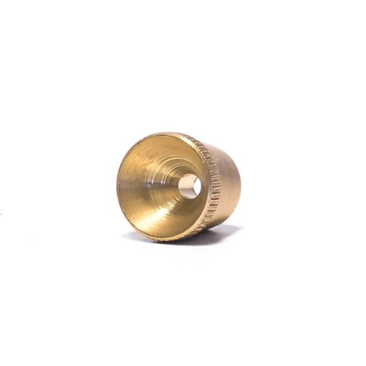 SMALL BRASS BONZA CONE 14.5mm diameter 12.5mm height The Bong Shop