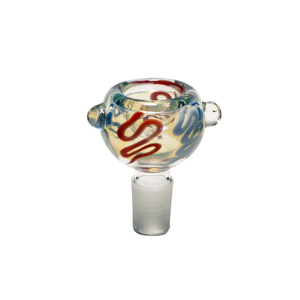 Standard Glass Cone - Hollow Multi-Coloured 18mm The Bong Shop