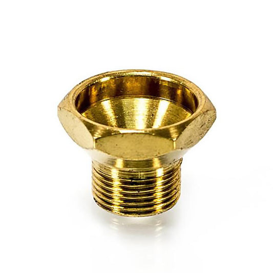 CONE - EX-LARGE BRASS HEX HEAD SCREW BONZA The Bong Shop
