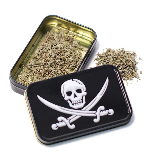 METAL TIN - JOLLY RODGER SET OF 2 The Bong Shop