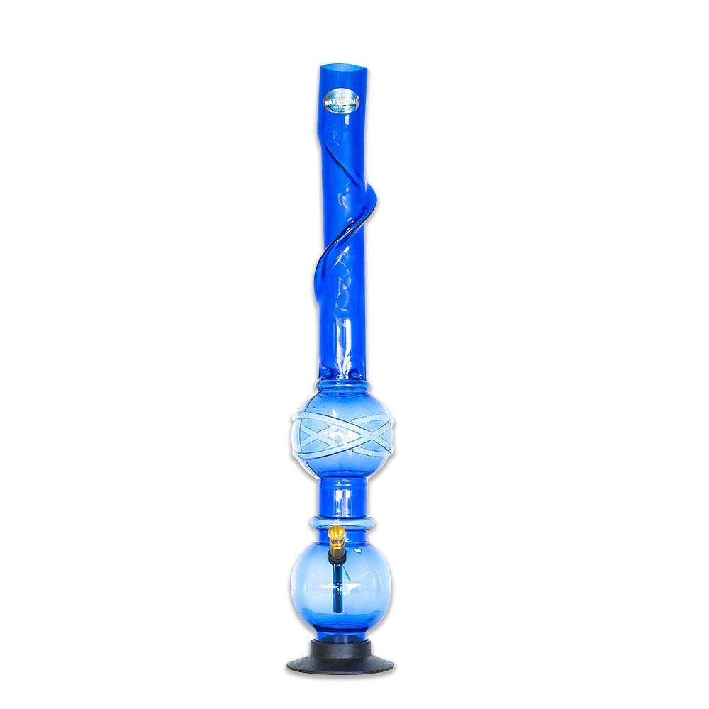 Monster Acrylic Bong - Blue Waterfall