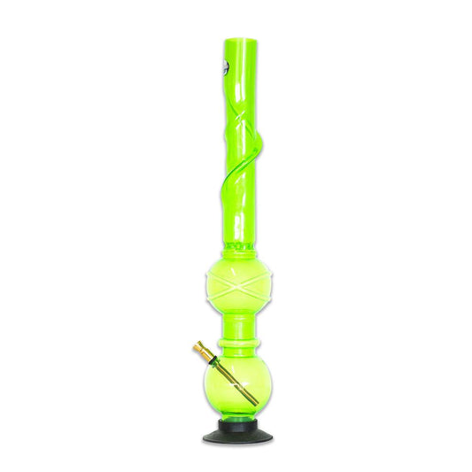 Monster Acrylic Bong - Green Waterfall