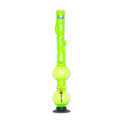 Monster Acrylic Bong - Green Waterfall