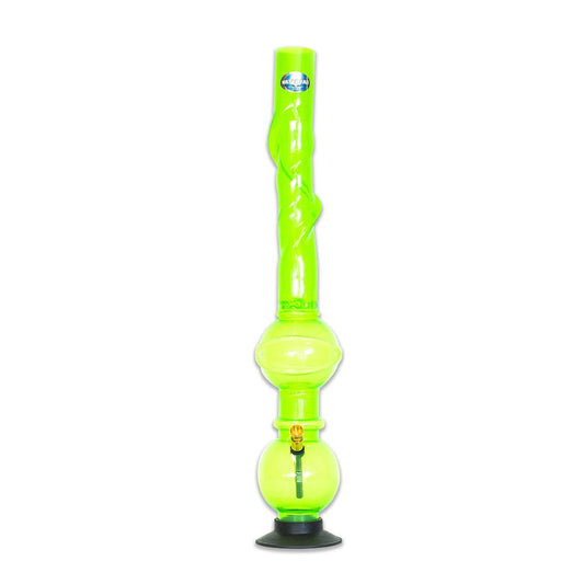 Monster Acrylic Bong - Green Waterfall
