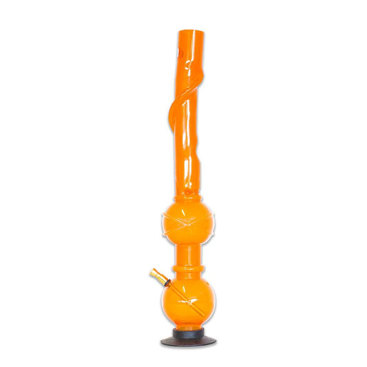Monster Acrylic Bong - Orange Waterfall