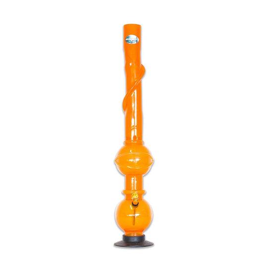 Monster Acrylic Bong - Orange Waterfall