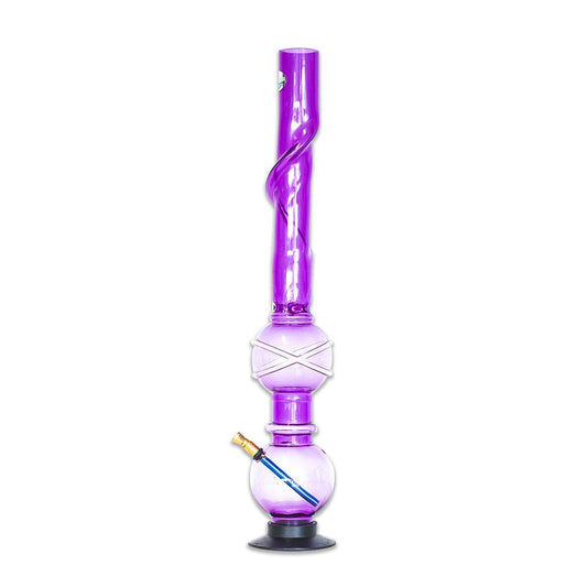 Monster Acrylic Bong - Purple Waterfall