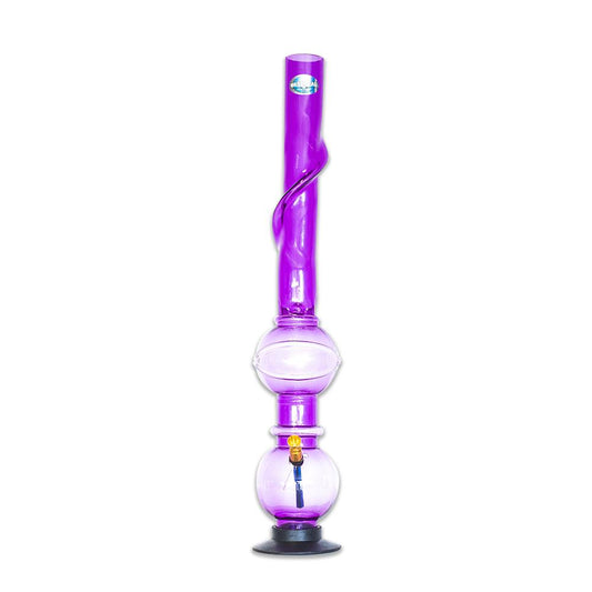 Monster Acrylic Bong - Purple Waterfall