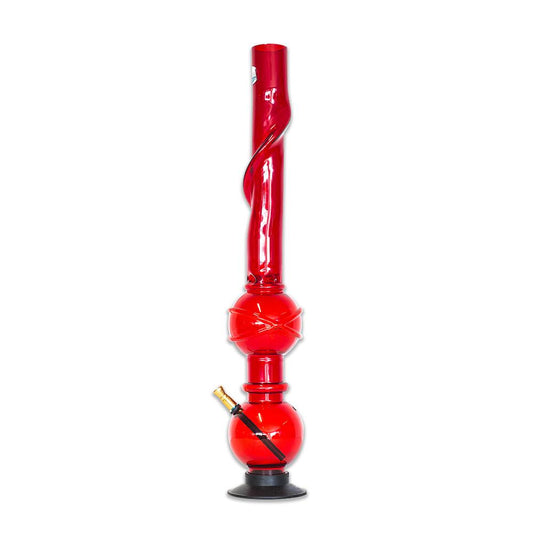 Monster Acrylic Bong - Red Waterfall