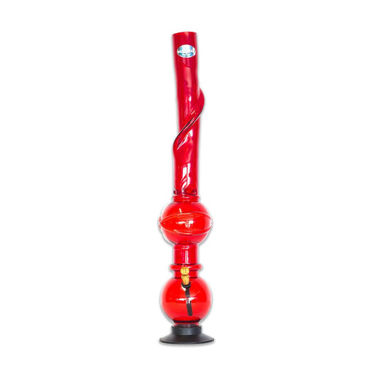 Monster Acrylic Bong - Red Waterfall