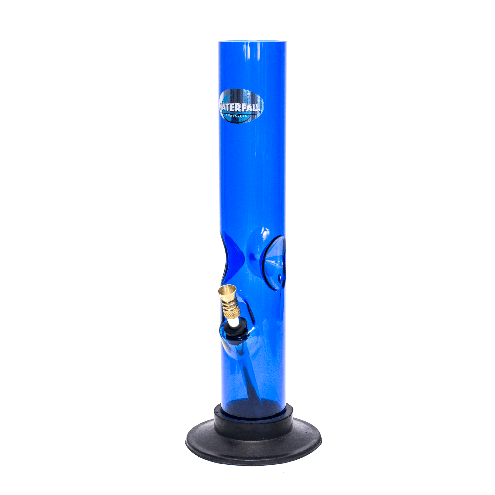Acrylic Ice Bong - Blue Waterfall