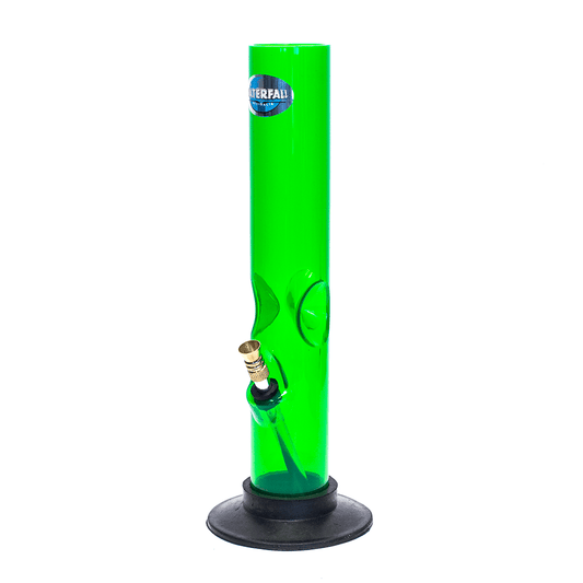 Acrylic Ice Bong - Green Waterfall