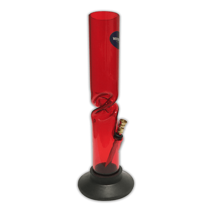 Acrylic Ice Bong - Red Waterfall