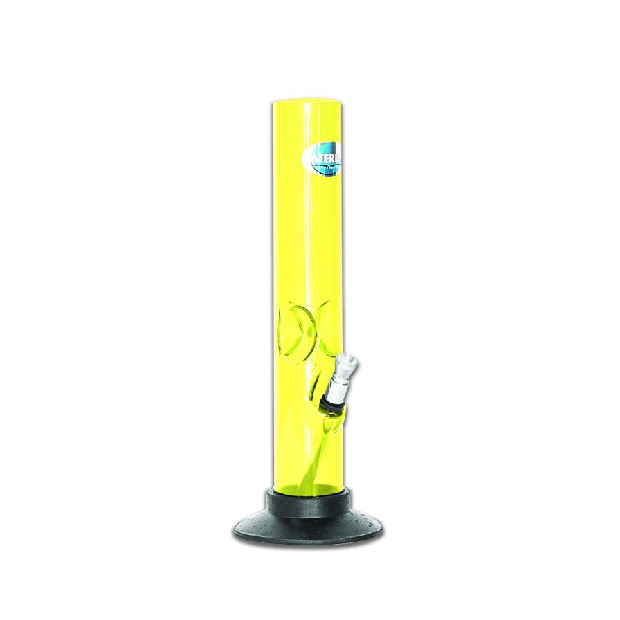 Acrylic Ice Bong - Yellow Waterfall