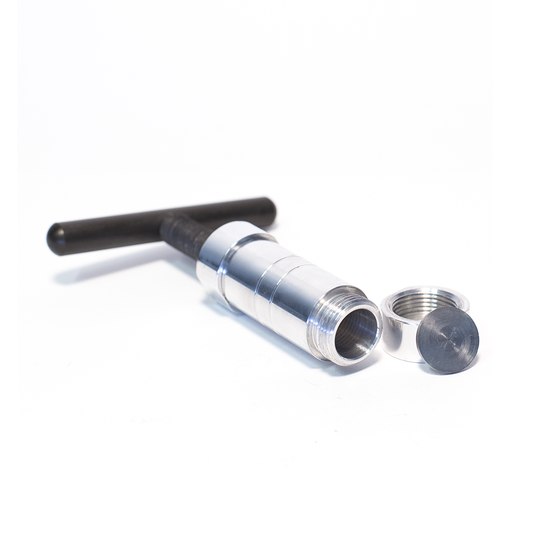 PRESS - LARGE ALUMINUM POLLEN - 28 x 98 mm The Bong Shop
