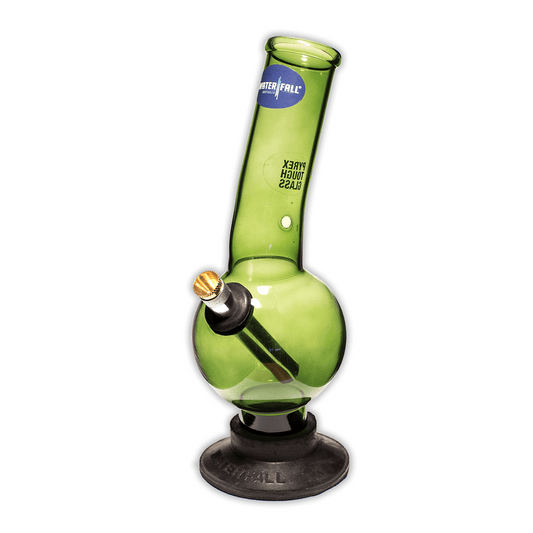 Exterminator Glass Bong - Green Waterfall