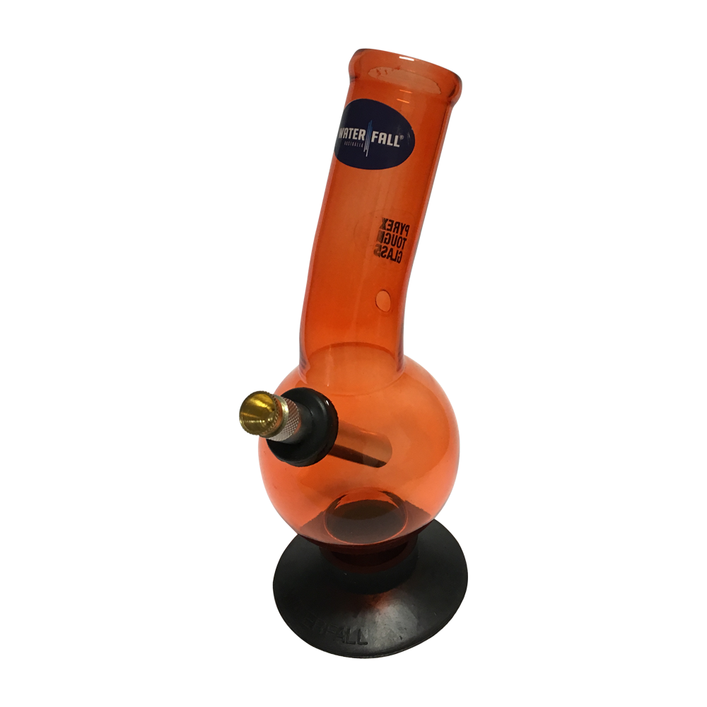 Exterminator Glass Bong - Orange Waterfall