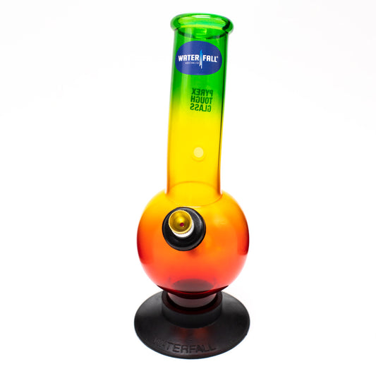 Exterminator Glass Bong - Rasta Waterfall