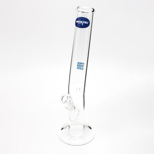 Small Layback Tube Glass Bong Waterfall