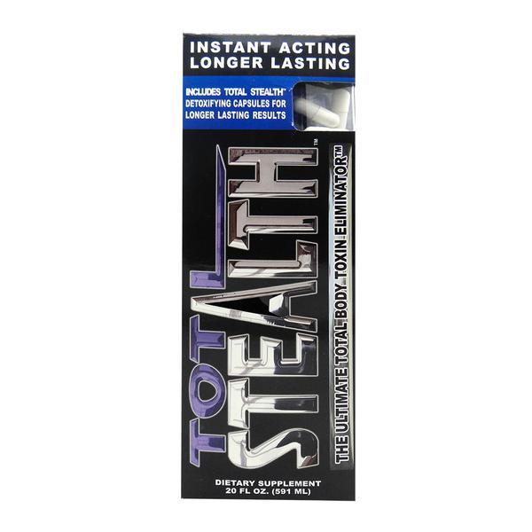 Total Stealth Detox Drink - 600ml + (5 Capsules) Total Stealth
