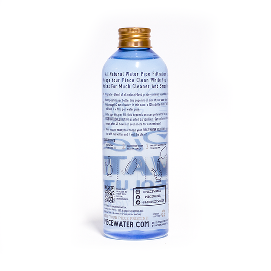 PIECE WATER SOLUTION 12oz BOTTLE Piece Water Solution