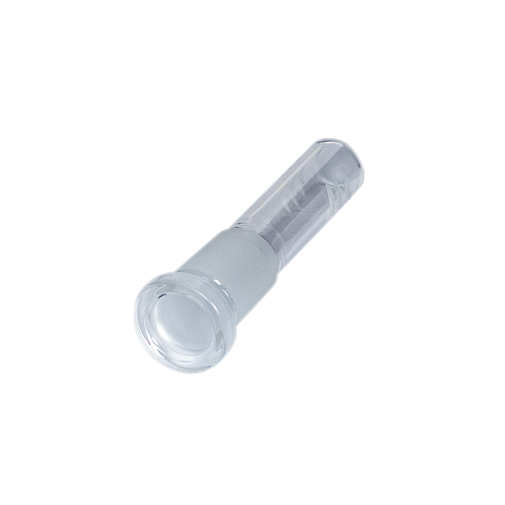 GLASS STEM - 10CM LENGTH 2.5MM THICK SLOTTED The Bong Shop