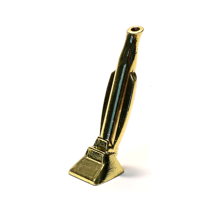 HOOVER SNORTER - BRASS (GOLD) The Bong Shop