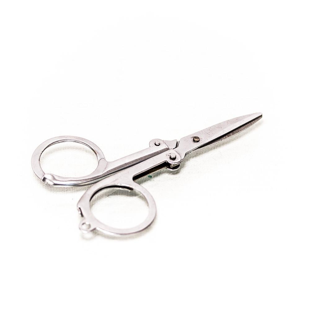 SCISSORS - MEDIUM FOLDING - SILVER The Bong Shop