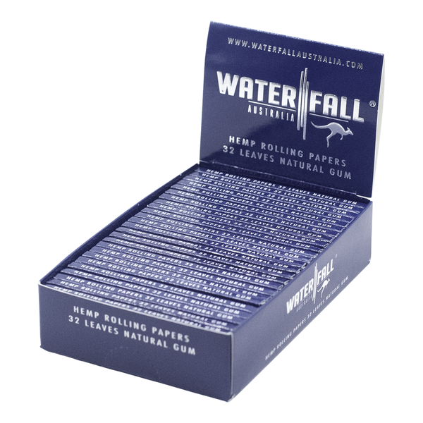 WATERFALL | BOX OF 25 HEMP 1 1/4 PAPERS Waterfall