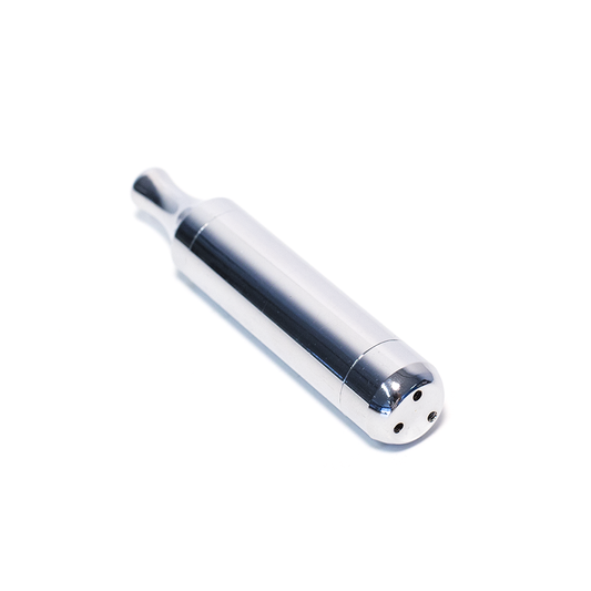 PIPE - BUDGET BUD BUDDY CHROME LARGE (SILVER) The Bong Shop
