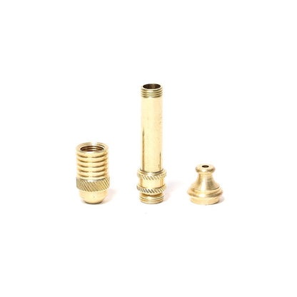 4cm BRASS SMOKELESS PIPE The Bong Shop