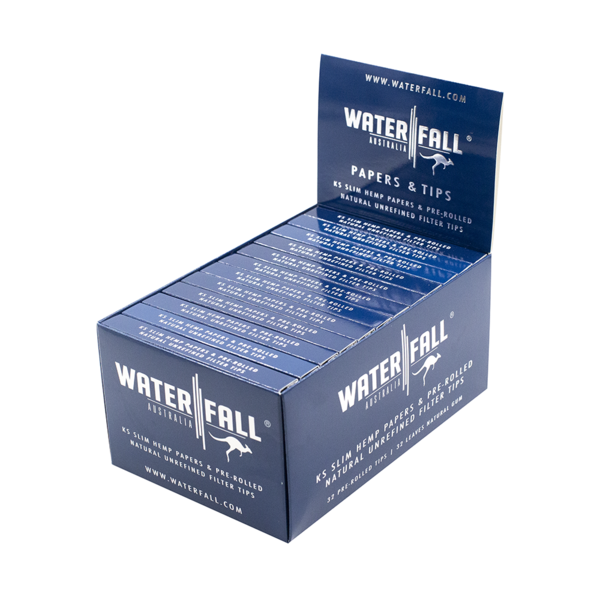 PAPERS - WATERFALL HEMP KS SLIM & TIPS Waterfall