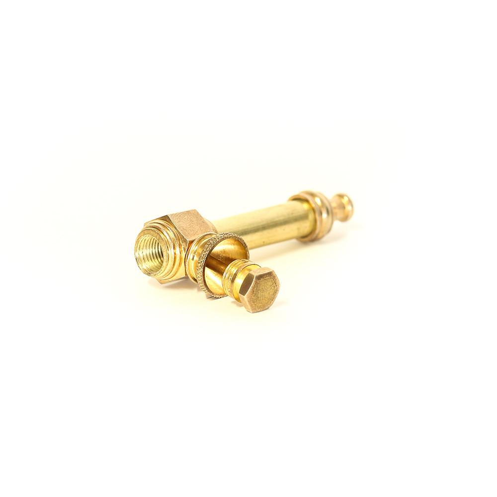 4cm BRASS SPIKE PIPE The Bong Shop