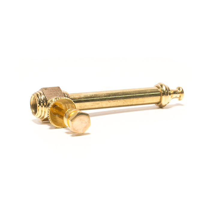 6cm BRASS SPIKE PIPE The Bong Shop