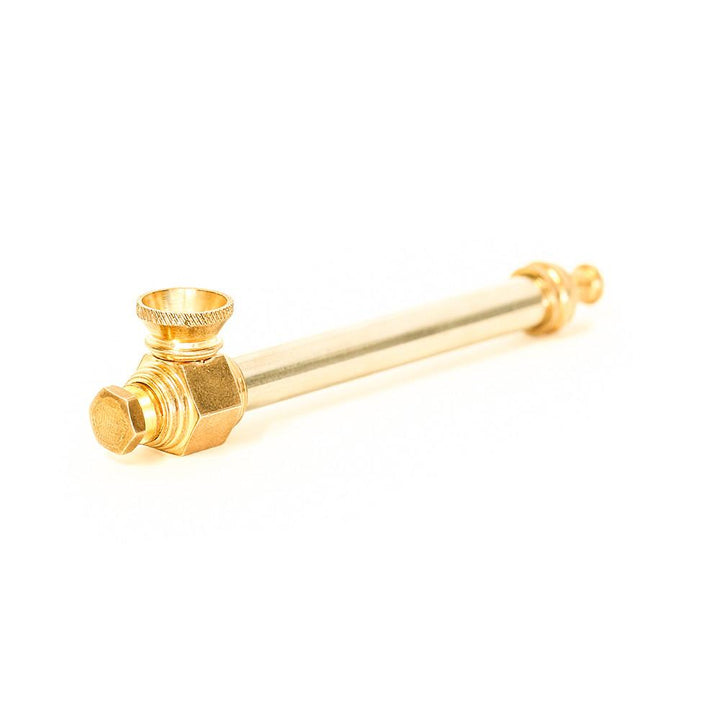 8cm BRASS SPIKE PIPE The Bong Shop