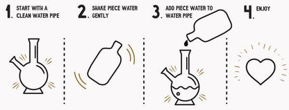 PIECE WATER SOLUTION 12oz BOTTLE Piece Water Solution