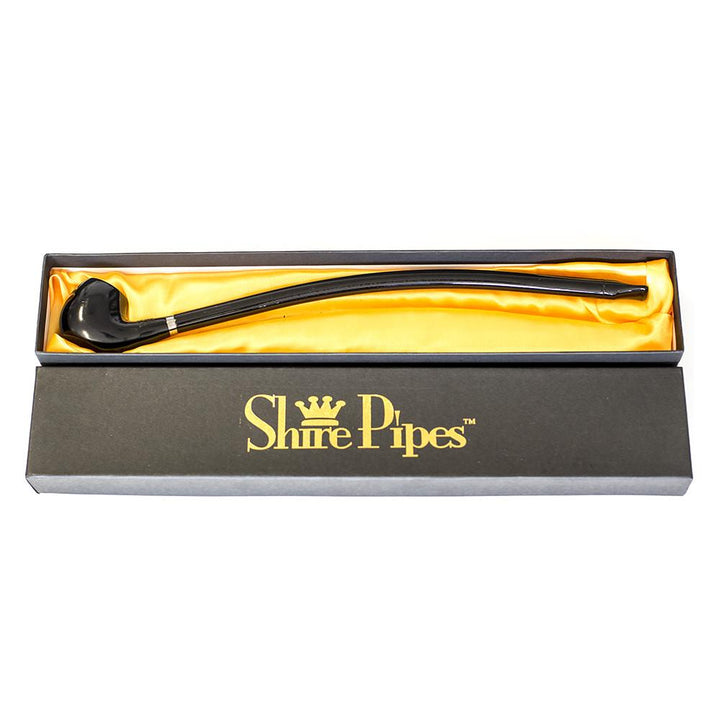 BLACK ROSEWOOD SHIRE PIPE - 38CM The Bong Shop