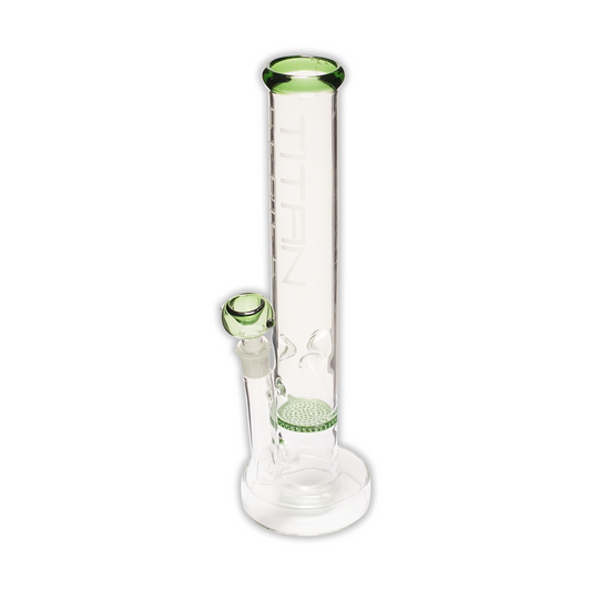 Titan Series | Honeycomb Ice Glass Bong Waterfall