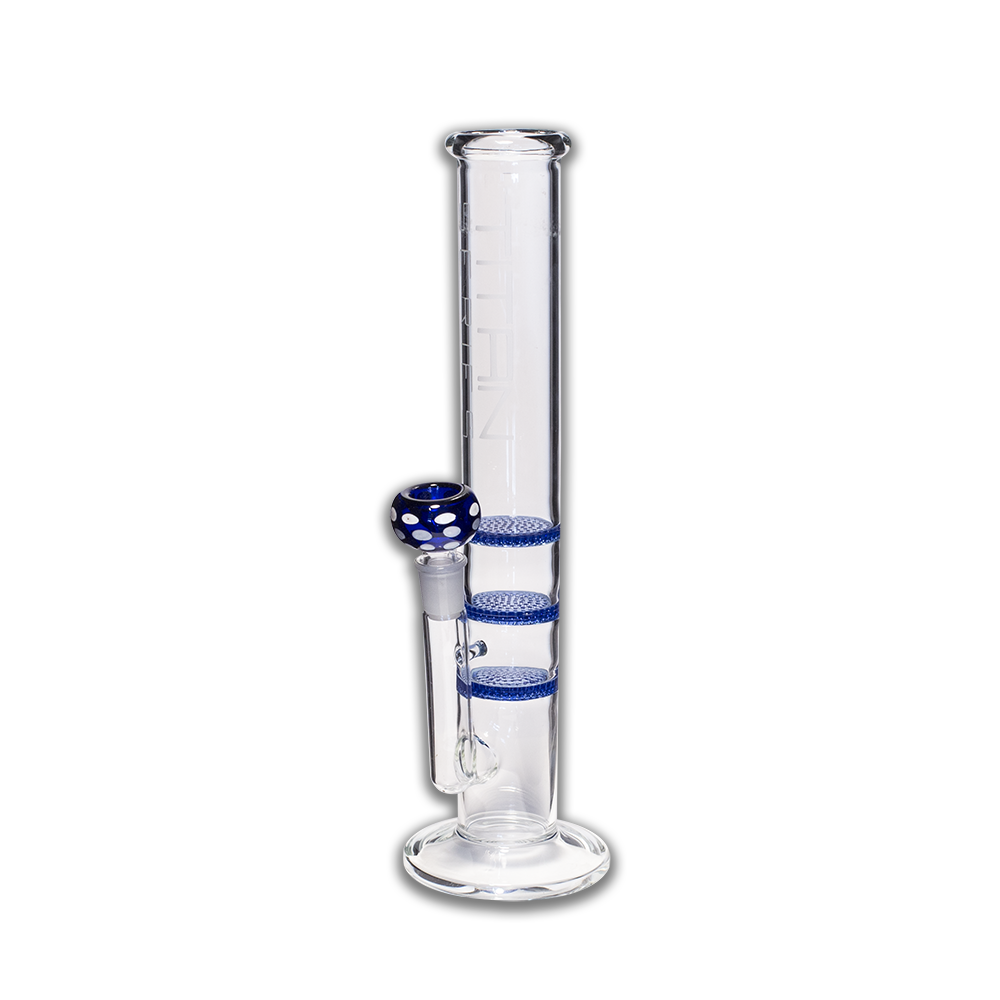 Titan Series | Triple Honeycomb Glass Bong Waterfall