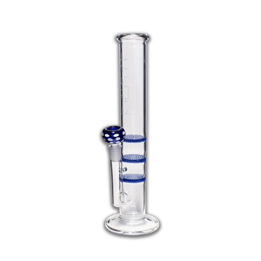 Titan Series | Triple Honeycomb Glass Bong Waterfall