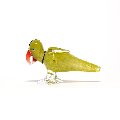 PIPE - GLASS ANIMAL PARROT The Bong Shop